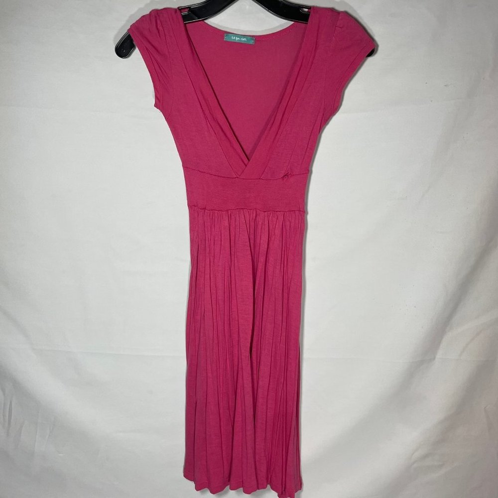 Pink Low Cut Dress 🖤